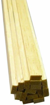 Midwest Products Micro-Cut Balsa Strip Bundle 3/16 x 3/8 product photo