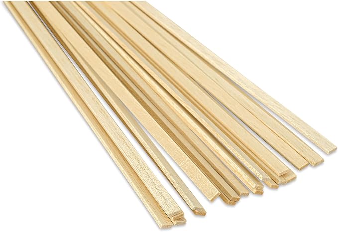 Balsa Strips 1/8 x 3/8 x 36 10-Pack product photo