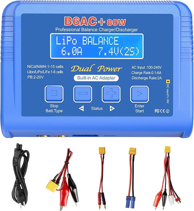 B6AC 80W Balance Charger product photo