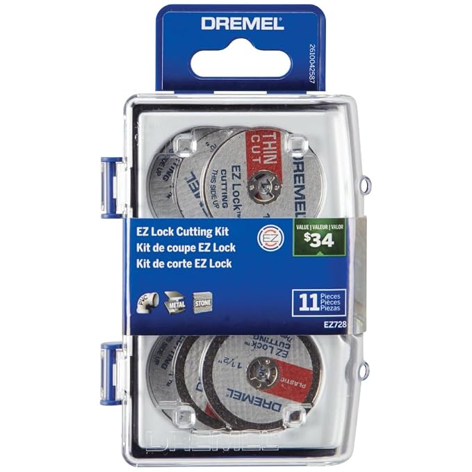 Dremel EZ728-01 EZ Lock Cutting Accessory Kit product photo