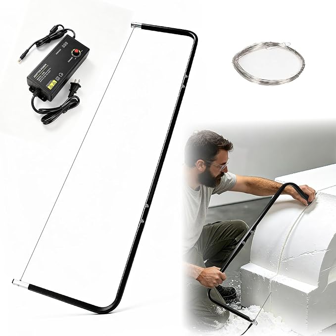 Adjustable Hot Wire Foam Cutter 2FT–4FT with Replacement Wire product photo