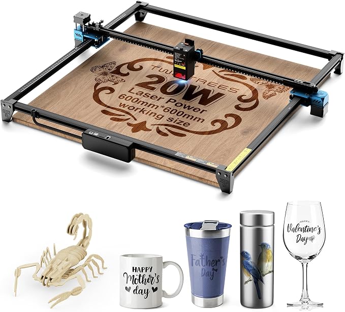 Twotrees TTS-20 Max 20W Laser Engraver product photo