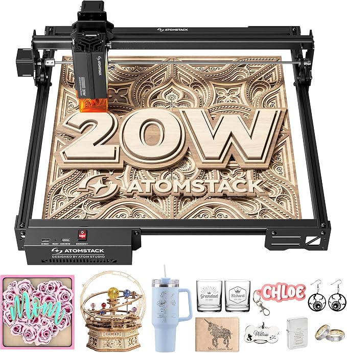 ATOMSTACK A20 Pro V2 20W Laser Engraver product photo