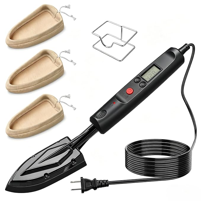 Edge Banding Iron with LCD Display and Metal Stand product photo